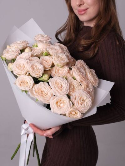 Cream roses